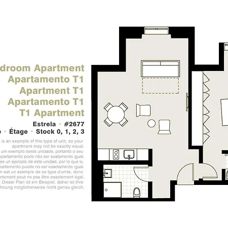 Appartement Serviced - Estrela